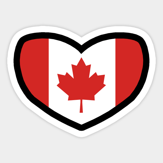 Love Canada Sticker by sweetsixty